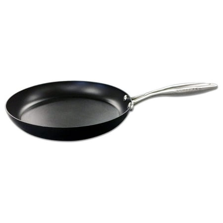 

HeSLehs Professional 11” Fry Pan - Easy-to-Use Nonstick Cookware - Dishwasher Metal Utensil & Oven Safe - Made in Denmark