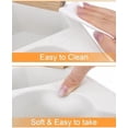 thumbnail image 5 of Couch Cup Holder, Upgrade Silicone Acacia Wooden Cup Caddy with Cup Holder for Car Back Seat,Couch Console Caddy for Snack Drink Remote Control Grey, 5 of 6