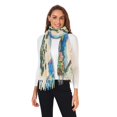 thumbnail image 2 of FORMRS Womens Scarf Winter Soft Long Big Warm Shawls Wrap Tassel Scarves, Large Pine Tree, 2 of 9