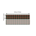thumbnail image 3 of GOFLIC Red Green Tartan Plaid Christmas Table Runner, Farmhouse Checkered Holiday Tablecloth for Dining Table, Coffee Table, Restaurant Xmas & Thanksgiving Party Decor, 3 of 7
