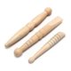 thumbnail image 1 of 3pcs Massage Stick Made Of Wood As A Massage Aid For Reflex Points, 1 of 5