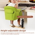 thumbnail image 6 of Bamboo Baby Footrest Compatible With Fast Table Chair Adjustable Highchair Foot Support (1pcs ), 6 of 9
