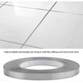 thumbnail image 2 of PVC Waterproof Foil Floor Tiles Mildew Adhesive,Self-adhesive Corner Line Bonding TapeSilver,1cm*50m, 2 of 5