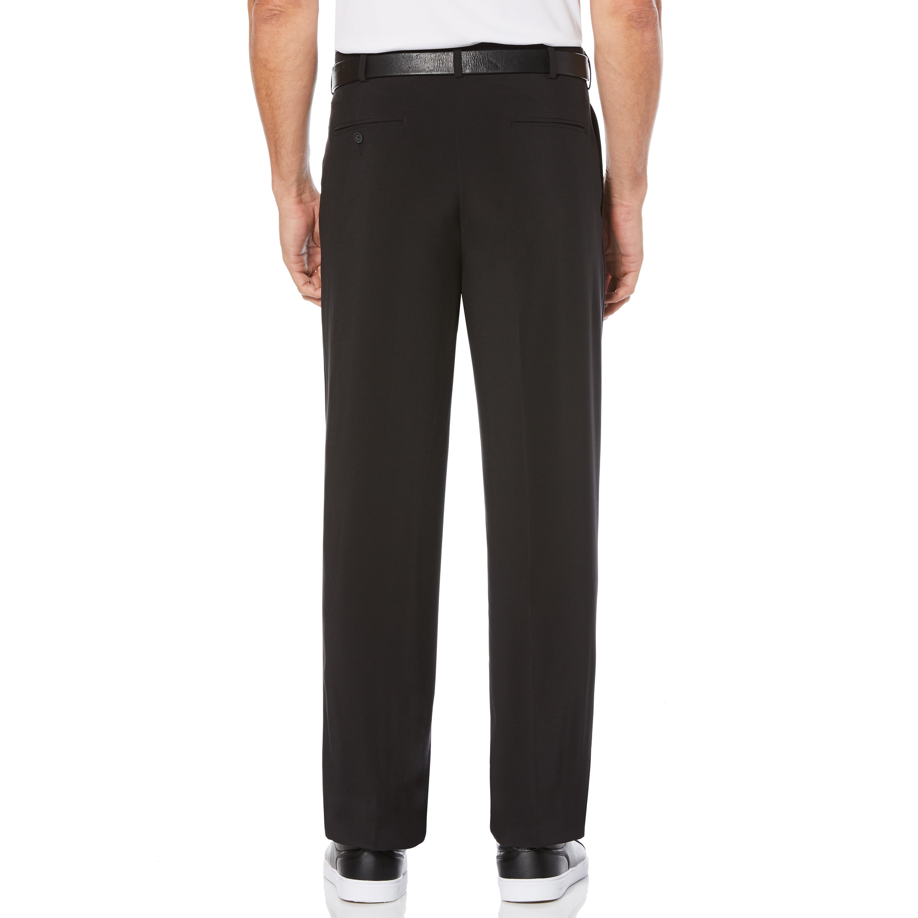 Ben Hogan Performance Men's Active Flex Waistband Four Way Stretch Double Pleat Pant