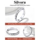 thumbnail image 4 of Silvora Fidget Rings para ansiedad Evil Eye Spinner Ring Anillos para aliviar el estrés Joyería de plata esterlina Regalo para mujeres hombres (tamaño 5-12), 4 of 8