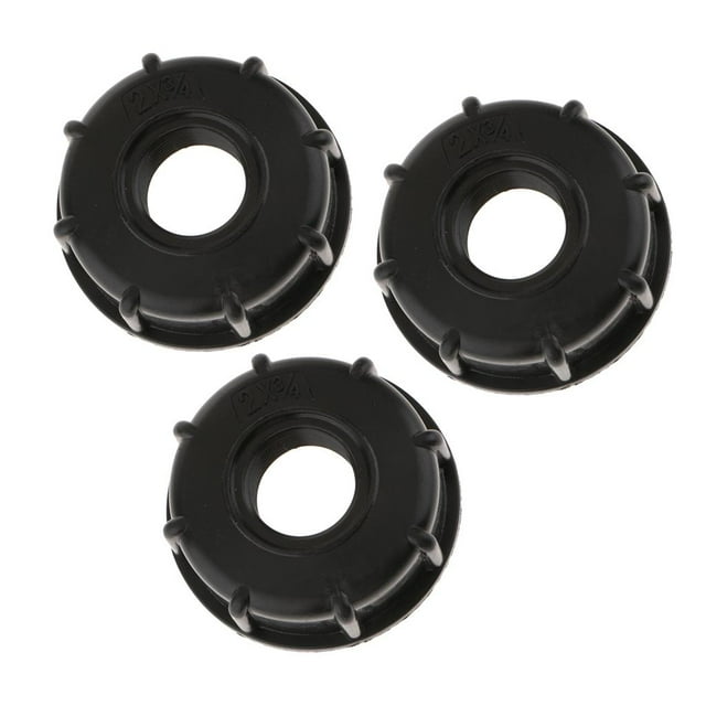 Reemplazo del conector del adaptador válvula del del totalizador IBC de 3 piezas, de 2 das de grueso a de 3/4 de