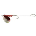 thumbnail image 2 of (2 pack) Northland Tackle Walleye Crawler Hauler, Spinner Rig, Freshwater, Hex Nickel Red, 2 of 8