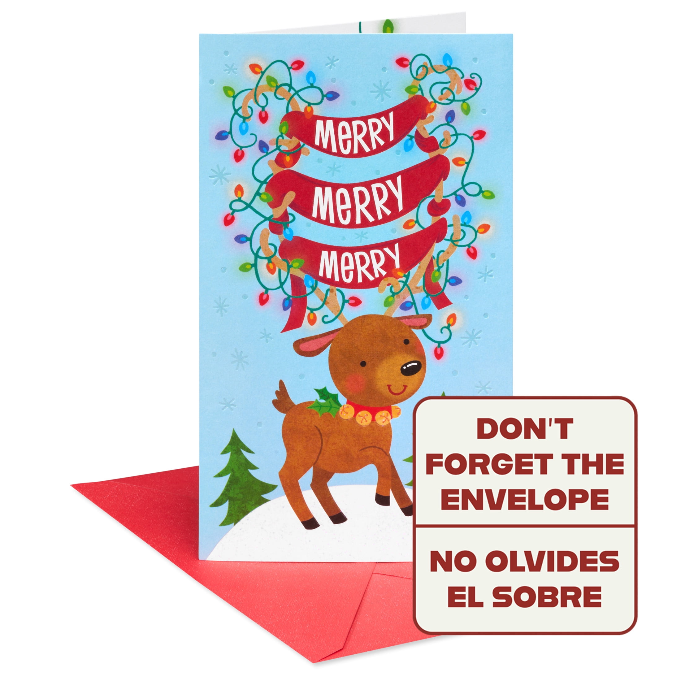 American Greetings Christmas Money/Gift Card Holder for Kids (Very Merry)