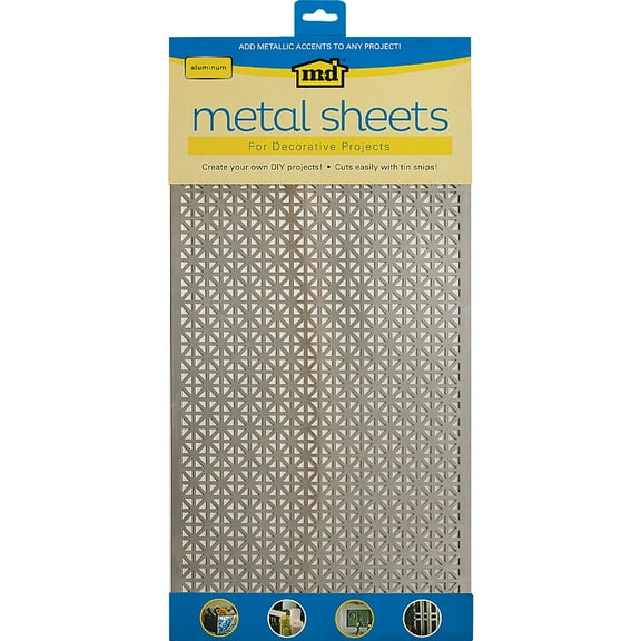 M-D Aluminum Metal Sheet 12"X24"-Union Jack