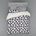 thumbnail image 2 of Ambesonne Sugar Skull Bedding Set 3 Pcs, Calavera Skulls, Twin, Pale Blue Violet, 2 of 3