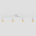 thumbnail image 6 of Shura White 4-Light 5CCT Track Light  with Rotatable Heads, Integrated LED, 3 ft, 1820 Lmn, 6 of 8