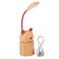 thumbnail image 3 of Kids Desk Lamp Cartoon Design 360 Degrees Gooseneck Eyes Protection Safe Nontoxic ABS Warm Light Kids Reading Light, 3 of 8