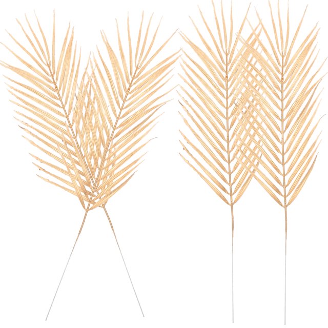 Hojas de plantas simuladas, accesorio para el hogar, flores falsas para bodas, ramos, banquetes, oficina, 4 piezas