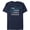 Navy Blue, variant on Men's The Late Late Show with James Corden Classic Logo  Graphic Tee Black 2X Large