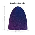 thumbnail image 4 of Sikiie Neon Glitter Toddler Beanie Kids Beanie Hat Warm Winter Hats for Boys Girls Knit Cap, 4 of 7