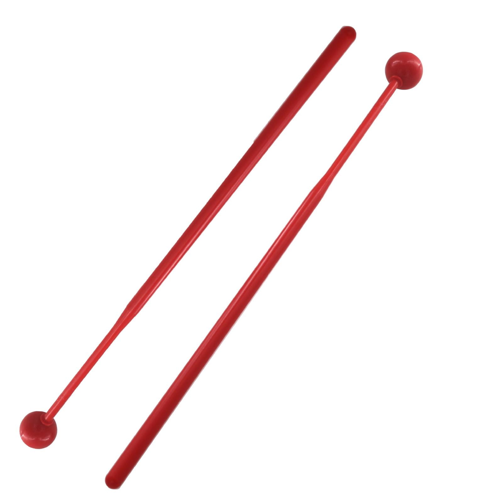 BOPRKTM 4 Baguettes De Percussion | Maillet Bois Pour Xylophone, Carillons | Longueur 27cm | Sac Inclus