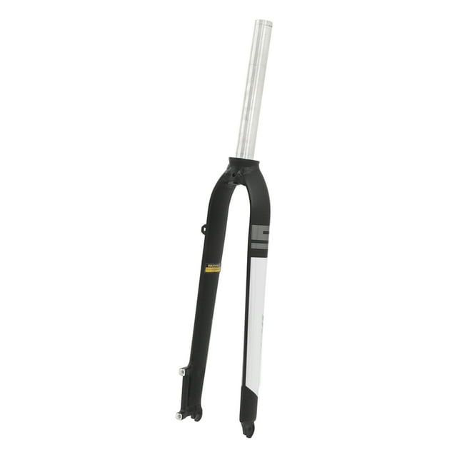 Mountain Bike Fork, Bike Front Fork Lightweight Aluminium Alloy Rigid For Mountain Bike Black White