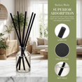 thumbnail image 3 of 100 Pcs Natural Reed Diffuser Sticks, 7.8 Inch Thick Rattan Wood Diffuser Sticks, Fibre Reed Diffuser Refill Sticks for Essential Oil, Replacement Diffuser Sticks for Home Office Aromatherapy, 3 of 7