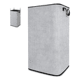 thumbnail image 3 of Cesto de Ropa Plegable 80L Malubero Gris, 3 of 5