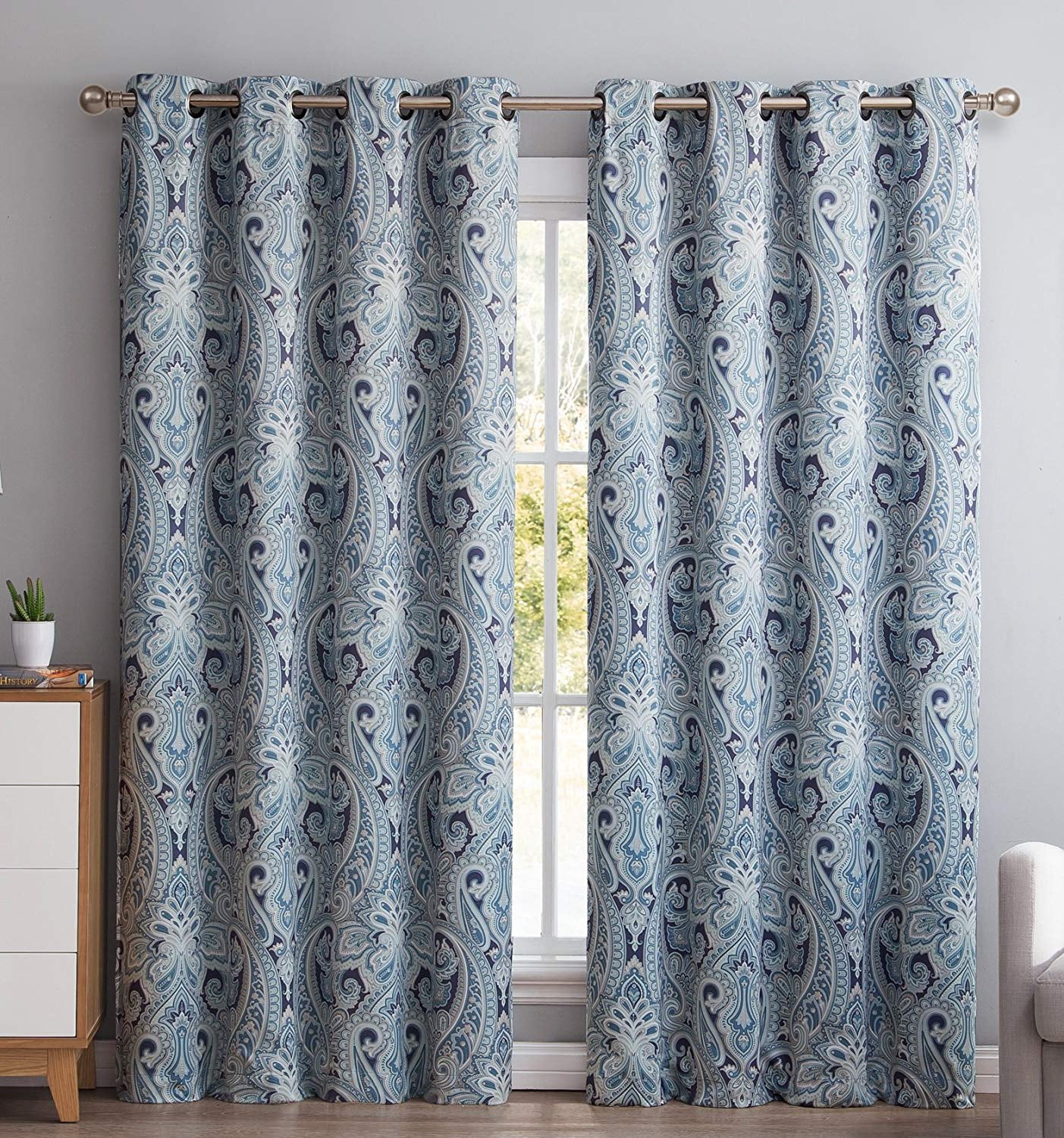 1 PAIR MADISON FULLY LINED RING TOP EYELET CURTAINS ~ FREE Tiebacks Many Colours 