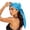 Sky Blue, variant on Fancifize Head Scarf for Women Satin Head Scarves Neck Scarfs Square Bandana Hair Wraps for Sleeping Daily