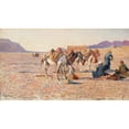 thumbnail image 2 of Edwin Lord Weeks 14x10 Gold Ornate Wood Frame and Double Matted Museum Art Print Titled - Near Ispahan, 2 of 4
