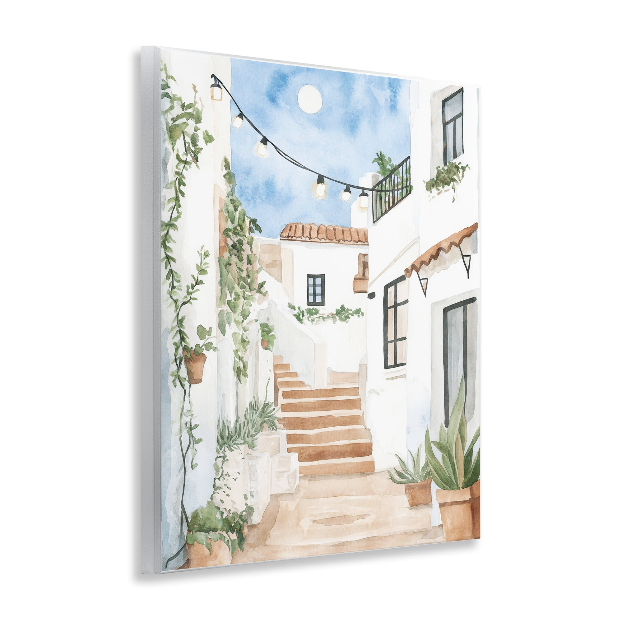 Stupell Industries Cozy Street Architecture Wall Plaque Art, design by Svetlana Aleynikova