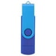 thumbnail image 1 of Memorias USB Pendrives Unidad de memoria USB2.0 Flash Drive Suministros informáticos OTG CW10040 Azul32GB, 1 of 12