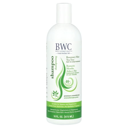 Beauty Without Cruelty Rosemary/Mint/Tea Tree Shampoo 16 fl oz