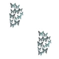 thumbnail image 2 of Mariposas Decorativas Simuladas Inteprter Colorido LK12 verde 2piezas, 2 of 6