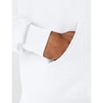 thumbnail image 3 of Fruit Of The Loom - - Sudadera con cremallera y capucha hombre/caballero -Deporte/Gimnasio/Running (Blanco), 3 of 3