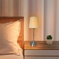 thumbnail image 4 of Lámpara de noche con atenuación, lámpara de mesa decorativa, lámpara de tela para dormitorio, lámparas de escritorio para el hogar y el jardín., 4 of 7