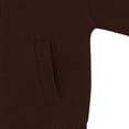 thumbnail image 6 of Creative Knitwear Kids Full Zip Polar Fleece Jacket, Brown, Sizes 12m-6, 6 of 7