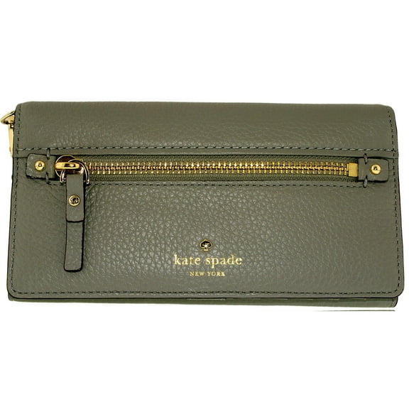 Kate Spade Women's Cobble Hill Rae Leather Wristlet Baguette - City Fog