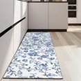 thumbnail image 4 of Pioneer Flower Floral Print Pattern Kitchen Rug Mat,Kitchen Runner Rugs Non Skid Washable,Decorative Kitchen Floor Mats for Kitchen,Sink,Laundry,17"X47", 4 of 5