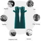 thumbnail image 2 of Guantes antimordeduras para manipulación de animales, guantes de trabajo de cuero de seguridad para bañarse, acicalarse, manipular perros, gatos, pájaros, serpientes, lagartos, reptiles - Guantes protectores esquí esquí Gafas de esquí, 2 of 5