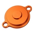 thumbnail image 3 of Tusk Aluminum Oil Filter Cover Orange - Fits: KTM 500 EXC-F 2017-2022, 3 of 5