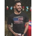 thumbnail image 2 of Happy 4th, Independence Day T-Shirt Men -Image by Shutterstock, Male XX-Large, 2 of 4