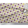 thumbnail image 3 of Soimoi Poly Georgette Fabric Geometric & Flower Artistic Printed Craft Fabric by The Yard 52 Inch Wide, 3 of 3