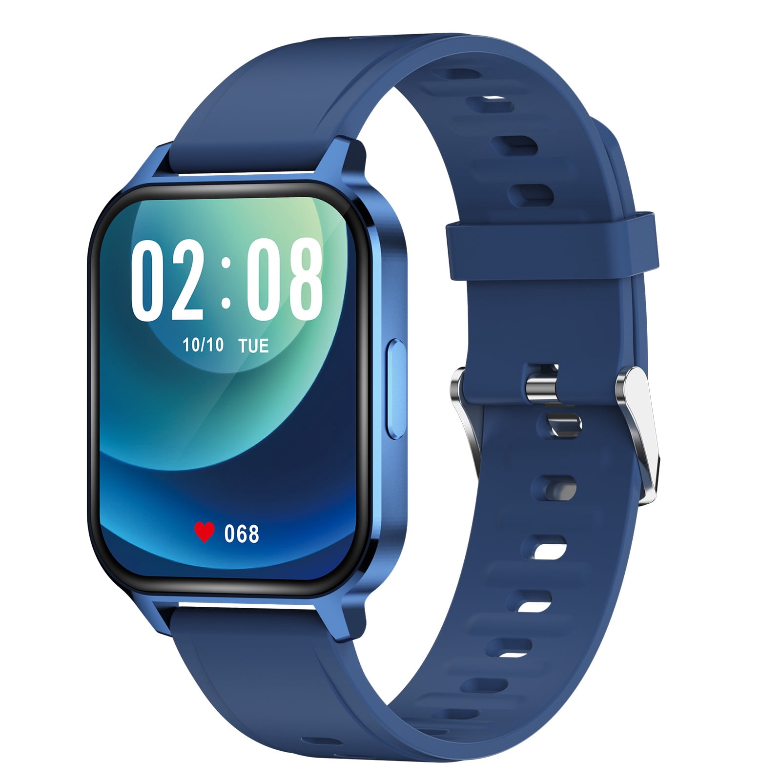 Tomshoo Q18 Smart Watch Fitness Heart Rate Sleep Monitor Smart Sport Band  Wristband Music Control Color Screen IP68 Waterproof Message Push -  Walmart.com