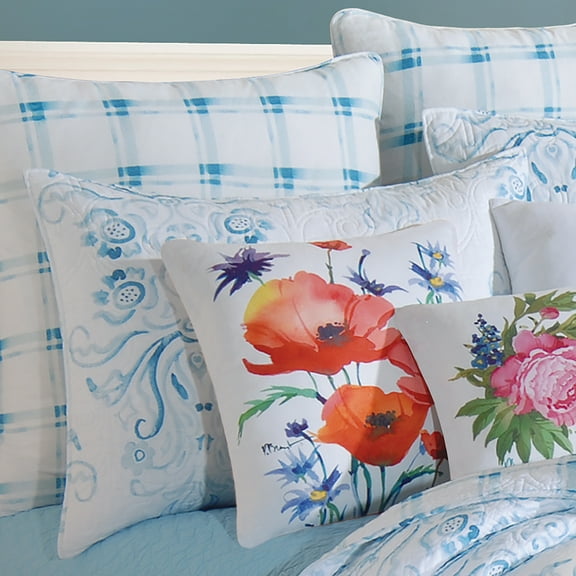 26" x 26" Veranda Cotton Euro Sham - Machine Washable