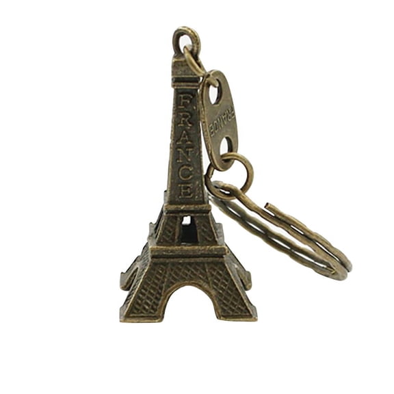 Ruanlalo key Chain Eiffel Tower Pendant Bag Hanging Ornament Wonderful Gift Eiffel Tower Pendant Keyring for Key