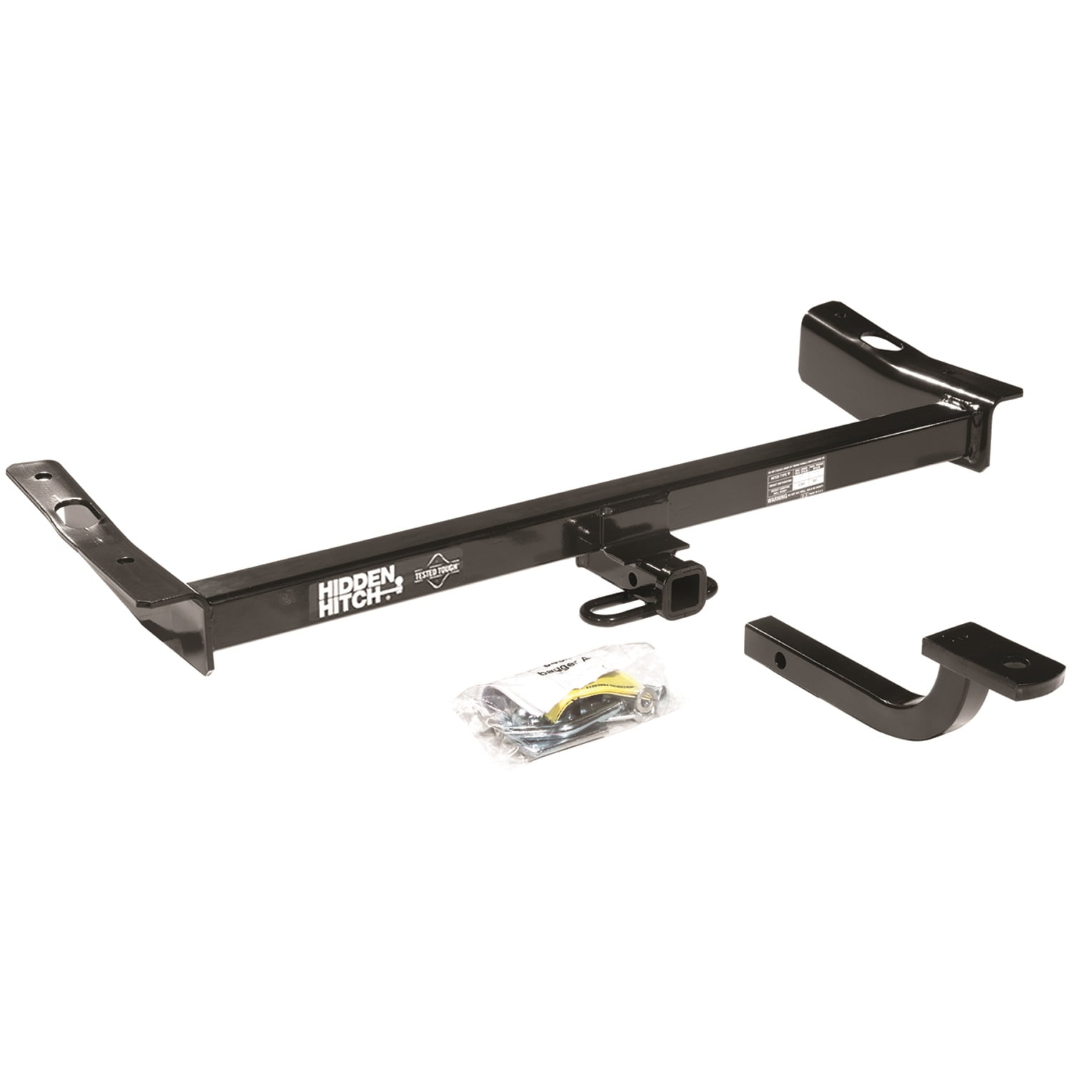 Hidden Hitch 90097 Class II; Receiver Trailer Hitch; Rear; 1.25 in