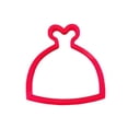 thumbnail image 1 of Robe de Mariée et Robe de Dame Cookie Cutter- Expédition Rapide - Arêtes Vives - Qualité Exceptionnelle, 1 of 5