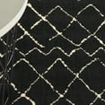 thumbnail image 6 of Nourison Grafix Modern Moroccan Black 3'9" x 5'9" Area Rug, (4' x 6'), 6 of 8