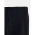 thumbnail image 2 of Wonder Nation Toddler Girls' Ribbed Flare Leggings, Sizes 18M-5T, 2 of 3