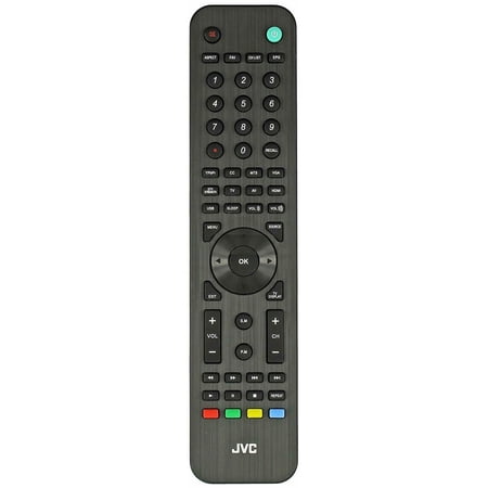 Genuine JVC RM-C1240 RM-3017C TV Remote Control Compatible with JVC TVs LT19EM74 LT24EM74 LT28EM74 LT42EM74 LT29EM75 LT32EM75 LT43EM75 LT48EM75 LT49EM75 LT55EM75
