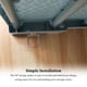 thumbnail image 5 of Injueey Gancho autoadhesivo de 4 Uds., clavija de almacenamiento interior para baño, soportes de ropa de alta resistencia, colgador montado en Almacenamiento y organización del hogar Normal/6*6cm, 5 of 6