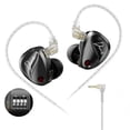 thumbnail image 1 of Auriculares con monitor intraural KZ Duonic Triple-Magnet Planar, 1 of 8