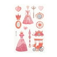 thumbnail image 3 of Unique Bargains 10 Pcs Realistic Temporary Tatto Cartoon Fake Tattoos Pink Yellow, 3 of 5